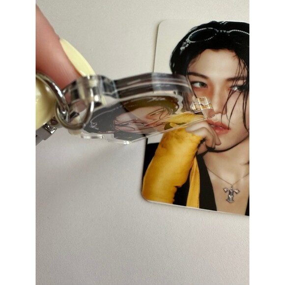 Stray Kids Felix karma Stay Concert Pic Keychain Accessory Skz Kpop bias idol - Picture 2 of 2